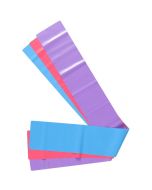 Set fasce elastiche 3Pcs Latex aerobic band set 2,5 mt GetFIT