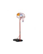 Canestro da basket DETROIT (con colonna e base zavorrabile) H. 210-260 cm GARLANDO cod. BA-22