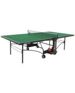 Tavolo ping pong Master Indoor con ruote - piano verde - per interno GARLANDO 