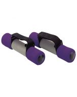 Manubri in neoprene con impugnatura 2 x 1 kg GetFit GF116