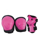 Set di protezioni KIDS fucsia peso utilizzatore fino a 25 kg NEXTREME