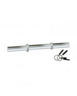 Manubrio cromato 35 cm. chiusura a molla MCF-35 Toorx