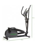 Ellittica C50 Performance Tunturi volano posteriore