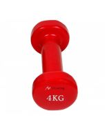 Manubrio in acciao ricoperto di vinile Enerfit 4 kg Rosso