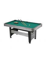 Tavolo da biliardo per interno CHICAGO 4 con piano da gioco in mdf GARLANDO cod CHICGR4