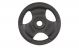 Disco ghisa nera - 20 kg. tri grip DGN-TG20