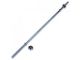 Bilanciere 180 cm cromato Diametro 28 mm con chiusura a vite TecnoFit Cod. BIL18028MMVITE