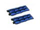 Coppia Cavigliere Polsiere Blue Enerfit 1 kg + 1 kg totale 2 kg Professionali TecnoFit/Enerfit Cod. MDK-101-26-1KG