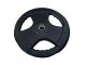  Disco Peso Gommato 2.5 kg 3 Maniglie Foro 30 mm 