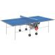 Tavolo da Ping pong Training indoor con ruote di servizio - piano blu - per interno GARLANDO