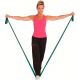 Fascia elastica Latex Band singola blu 2,5 mt Medium Green GetFIT 