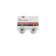 Coppia di ruote trasparenti  con cuscinetti ABEC 7 per skateboard con tavola in legno STREET PRO NEXTREME