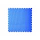 Tatami ad incastro 100x100x2 cm. con 4 bordi rosso-blu MAT02-100 Toorx