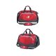 Borsa Sportiva Media colore Rosso e Grigio GetFit GFB002+RG