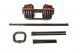 Set 3 in 1 Composto da Manubrio, Bilanciere, 2 Kettlebell a Carico Regolabile con Selezionatore Toorx 