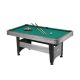 Tavolo da biliardo per interno CHICAGO 4 con piano da gioco in mdf GARLANDO cod CHICGR4
